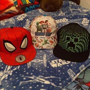 3 Boys Hats